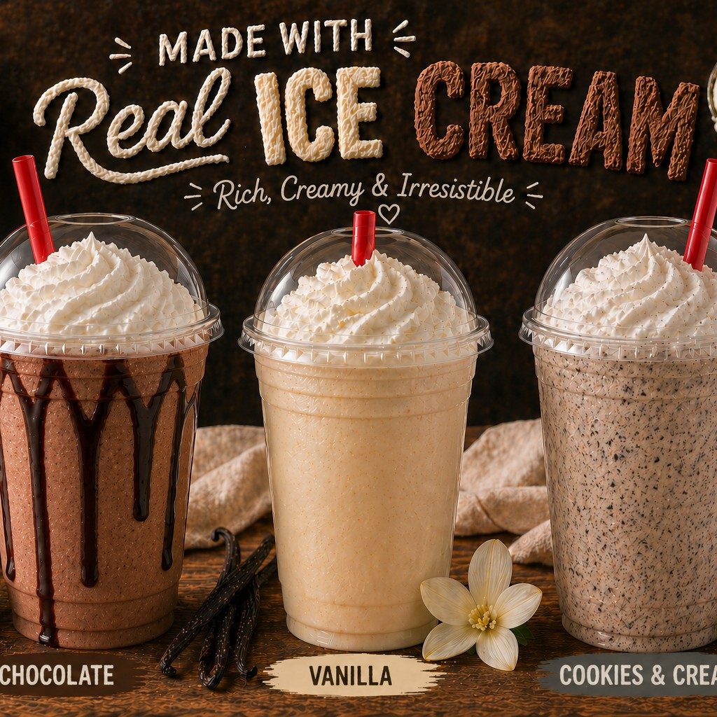 Milkshakes.