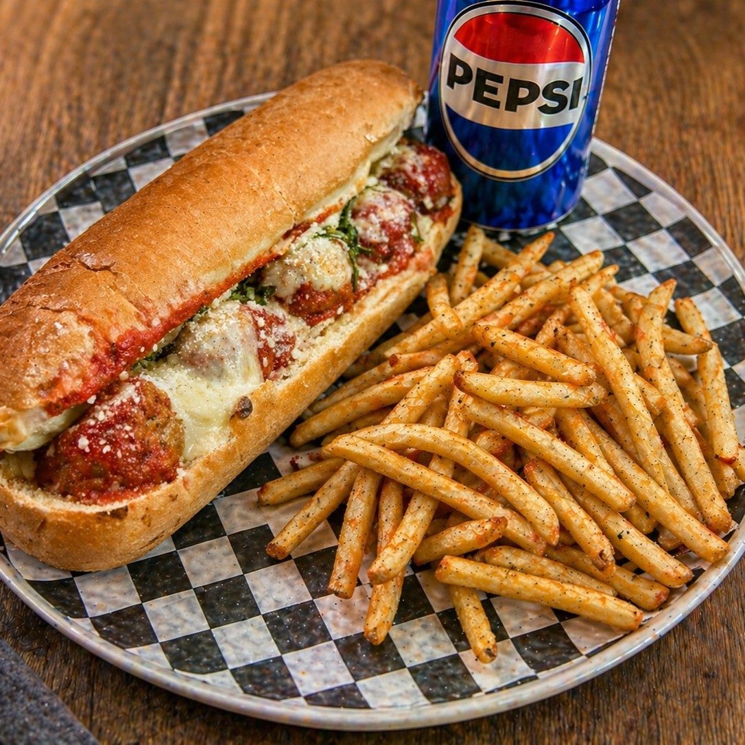 Meatball Parm Hero.