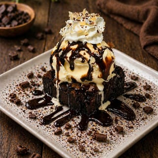 Brownie Sundae