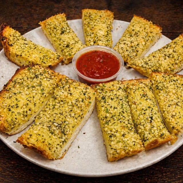 Regular Garlic Bread.